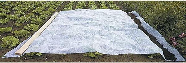 Vinterduk i rulle - 2 x 10 m - 30 g/m2 - Vit