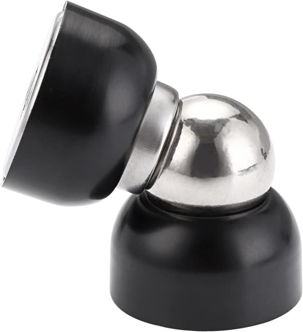 2-pack Mini Magnetiska Dörrstopp i Rostfritt Stål