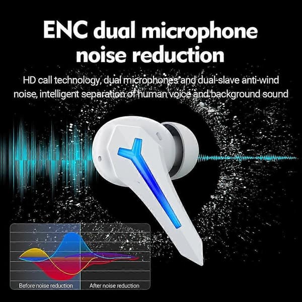 Typ B CELEBRAT W54 TWS Bluetooth Hörlurar In-Ear Trådlöst Musik Gaming Headset