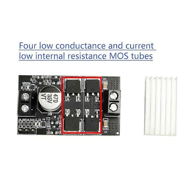 15a Reversibel DC-motorvarvtalsregulator 3-20v Motorvarvtalsregulator Positiv Omvänd Hastighet