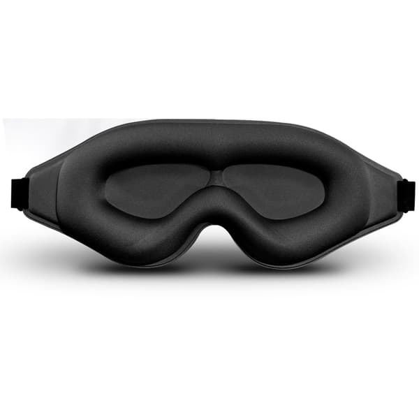 100 % lystett sovemaske for menn og kvinner, null trykk under søvn, ergonomisk 3D-design, ultramyk og komfortabel for søvn
