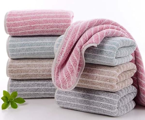 Korallfleece handduksset, 8 handdukar, 74*34cm