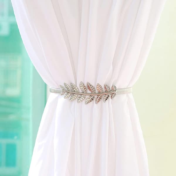 Gardinstykke gardinholdere gardinklips i legering Silver