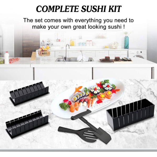 Sushi-sett, Sushi Maker 11 deler DIY Sushi-ruller