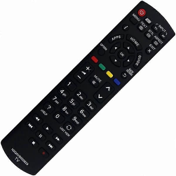 Typ A N2QAYB000829 Ersättningsfjärrkontroll för Panasonic TV Ergonomisk Kontroller