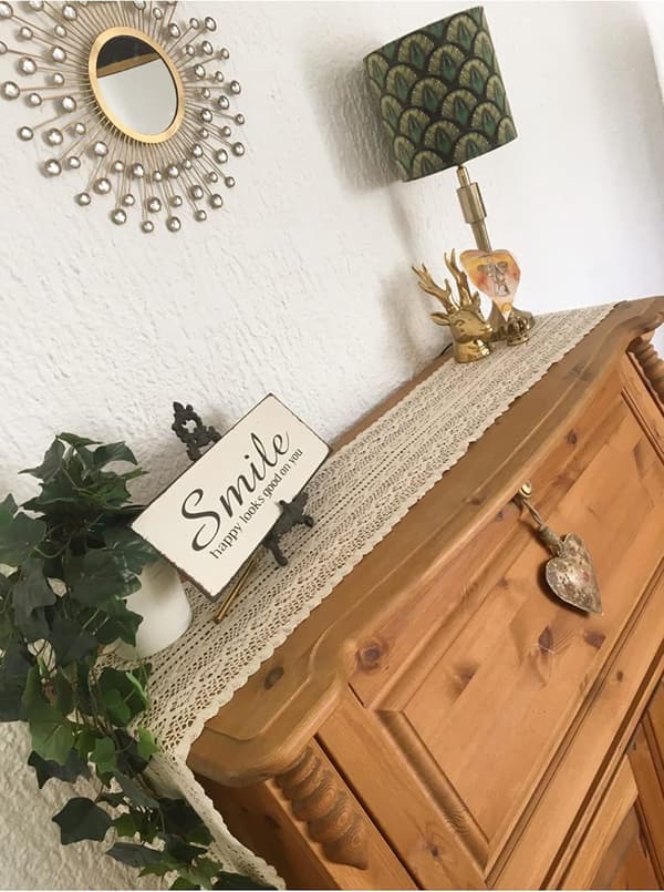 9,5x 180 cm Beige Macrame Bordslöpare Rektangulär Virkad Spets Elegant Ihålig Mesh Bordsduk för Rustik Boho Bröllopsdekor Brud