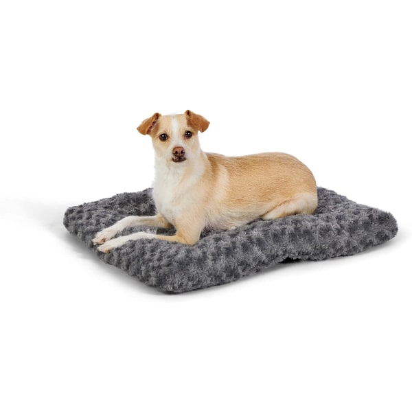 23in Plush Dog Pet Bed Pad（gray）