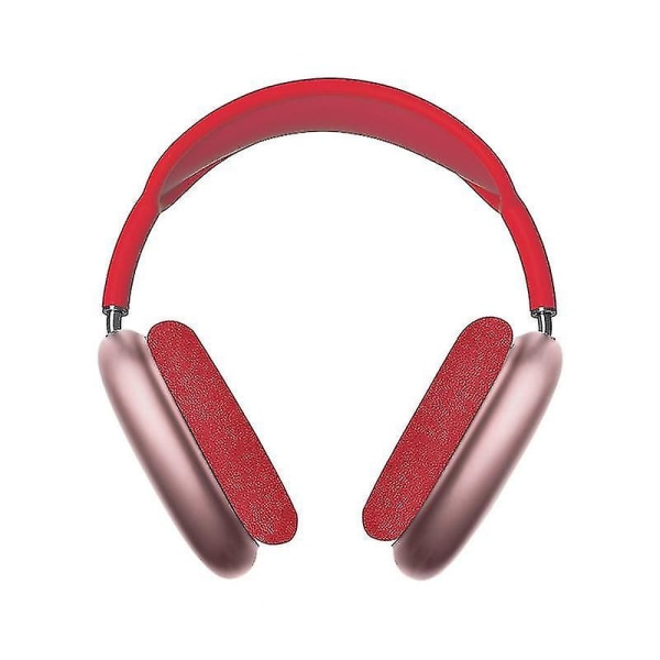 Trådlösa brusreducerande musik-hörlurar Stereo Bluetooth-hörlurar P9 Head（Röd） Red