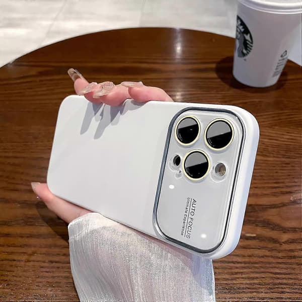 Passer til ensfarvet silikone iPhone15 mobiltelefoncover iphone14