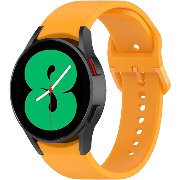 (5 stk.) Remme Kompatibel med Samsung Galaxy Watch 4 Classic, Watch 4, Klassisk Silikonerem, Rem til Galaxy Watch 5 Smartwatch