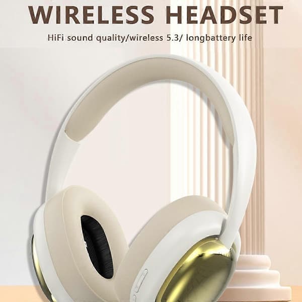 Type B P7236 Pro Over-Ear Gaming Hodetelefoner Lav Latens HD Lyd Bluetooth 5.3 Headset Støtte