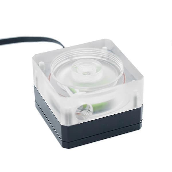 Pub-szm6 Vattenkylare Vattenpump Ultratunn Pwm Hastighetskontroll 4cm Tunt Flöde 500l