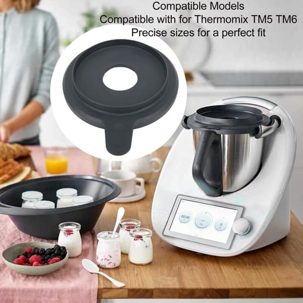 Lokk til miksebolle Multifunksjonelt lokk til Thermomix TM5 TM6