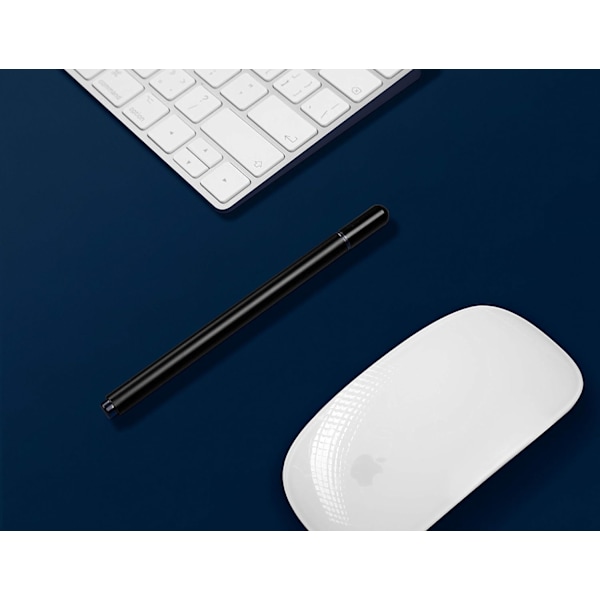 Læder skriveunderlag beskytter, skridsikkert PU læder skriveunderlag, bærbar computer skriveunderlag, vandtæt skriveunderlag til kontor og hjem Dark Blue 31.5" x 15.7"