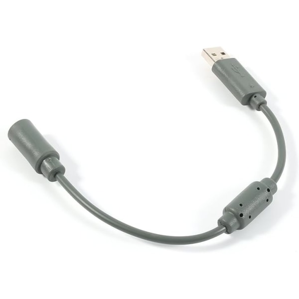 Reservekabel til kablet controller USB Breakaway Adapter forbindelseskabel til XBOX360 (grå)