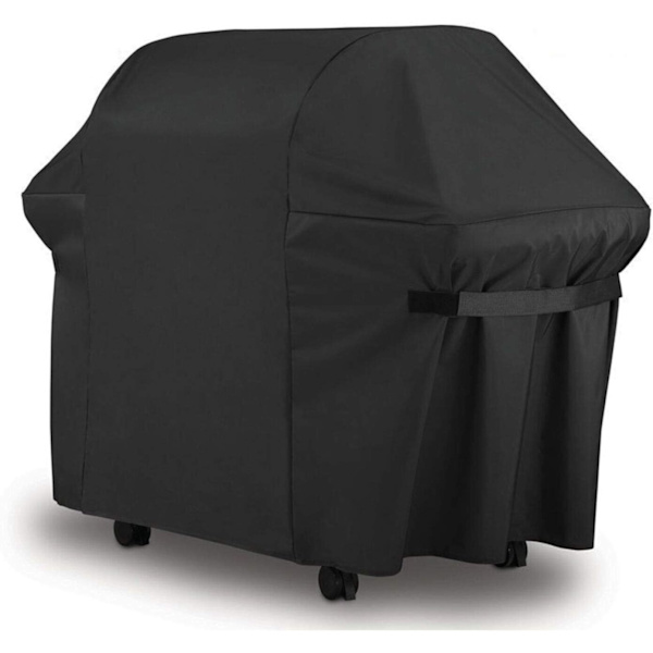Stort gasolgrillöverdrag - Vattentätt, andningsbart och UV-beständigt - Premium 210D Oxfordtyg grillöverdrag - L 190 x B 71 x H 117cm