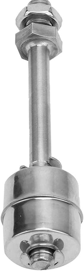 75 mm 220 V Flytspärr i rostfritt stål för vattenpumpstank, trädgårdsdamm, pool, vätskenivåsensor