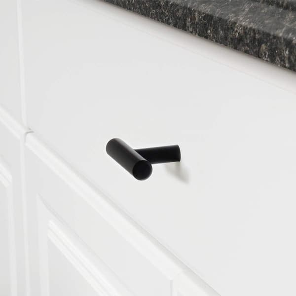 AB3600-FB-10 Skåpknopp 10-pack Matt Svart