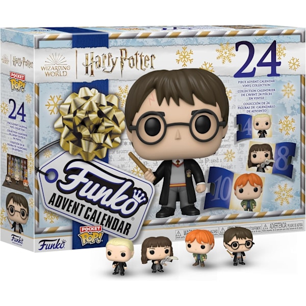 Adventskalender: Harry Potter - Semestertider, Flerfärgad, One Size