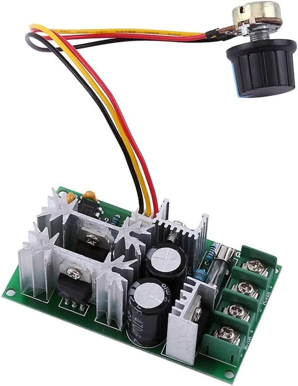 DC 12V 24V 36V 48V 20A PWM DC-motorhastighetsregulator