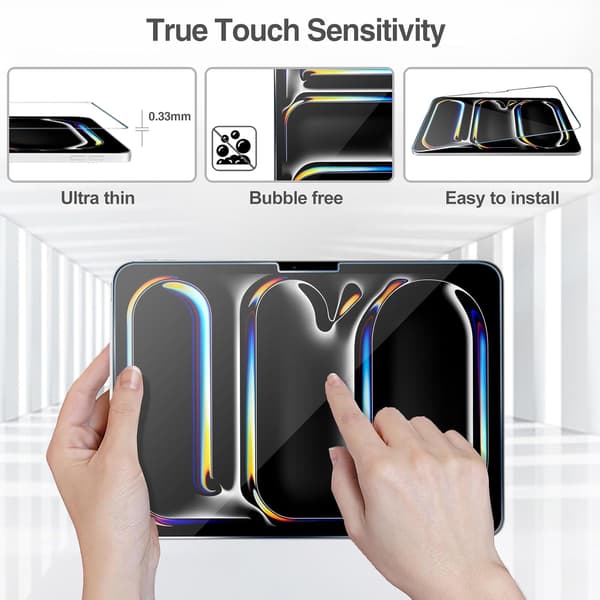 2-pack skärmskydd för iPad Pro 11 tum M5/M4 2025/2024