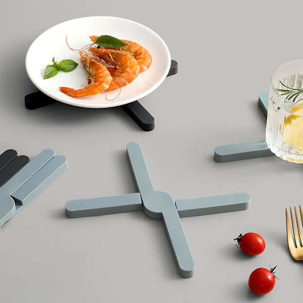 Varmebestandig Silikon Trivet - til varme gryder