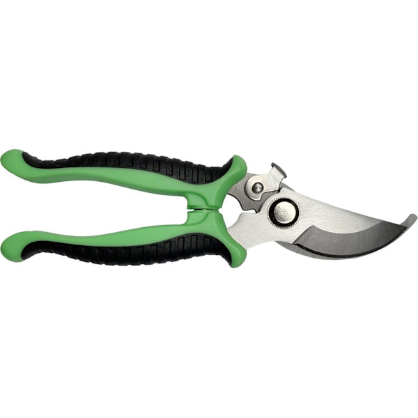 Beskærningssaks, Skridsikre Saks med Låsegreb Professionel Reparation Haveblomst Gren Saks, Multifunktionel Gren Saks (Grøn)