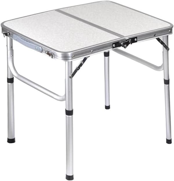 Fällbar och aluminium campingbord - Hopfällbart picknickbord för inomhus och utomhus