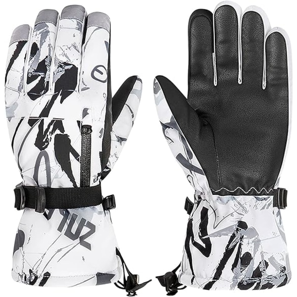 Ski Gloves for Men Women Waterproof Snow Ski Gloves for Winter Snowboard