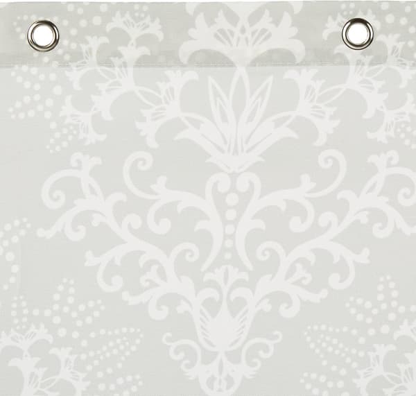 Stoffdusjforheng - 72 x 72 tommer, for bad Light Gray Medallion 72''x72''