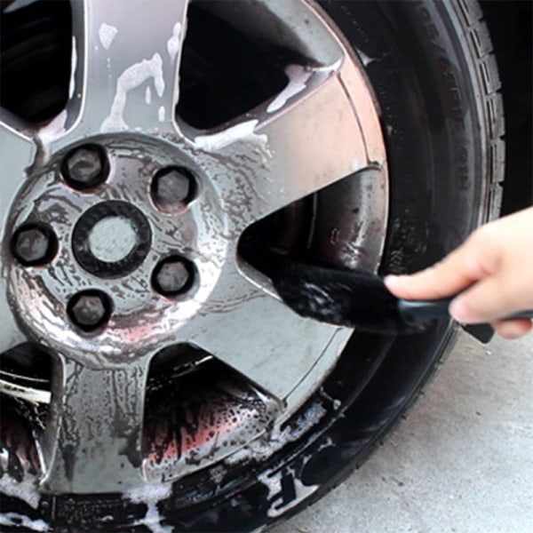 1 kpl auton pyörän harja autonpesu renkaiden puhdistusharja autopesu