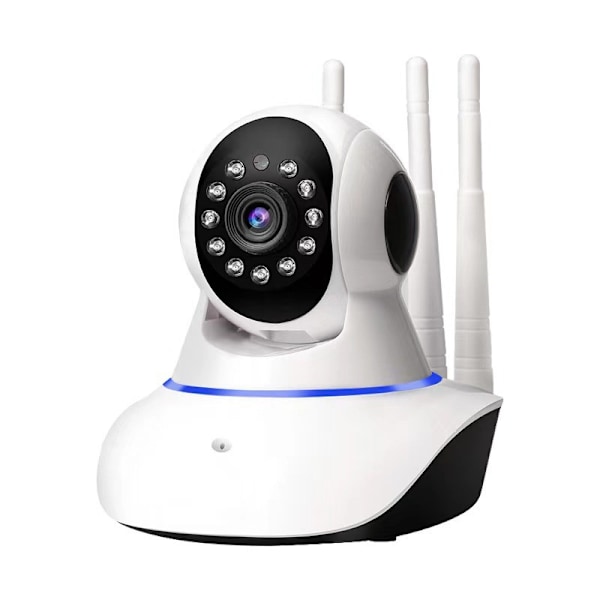 1 st 5-antenn roterande kamera WiFi övervakning inomhus
