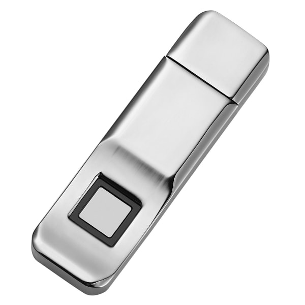 1 stk. Fingeraftryk krypteret USB-drev, computerdata, forretning