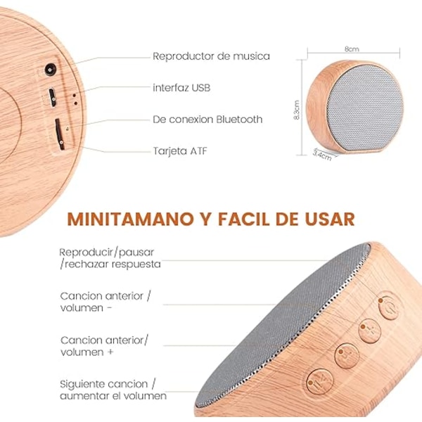 Kannettava Bluetooth-kaiutin, langaton Bluetooth-kaiutin 5.0