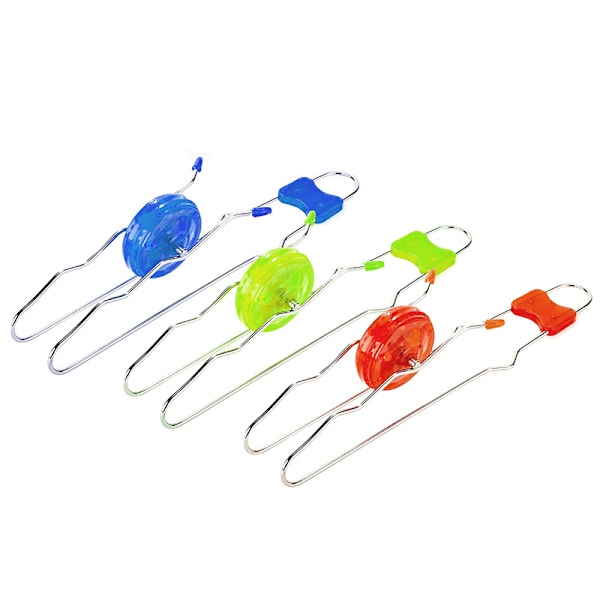 3 Delar Retro Magic Rail Twirler Blinkande Gyrohjul Klassisk