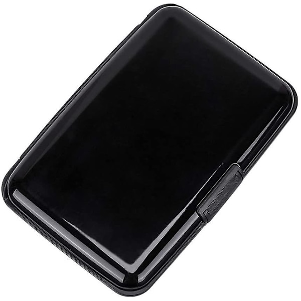 Aluminium Kreditkortshållare Plånbok CASE Plånbok Metall Visitkortshållare UK (Silver)