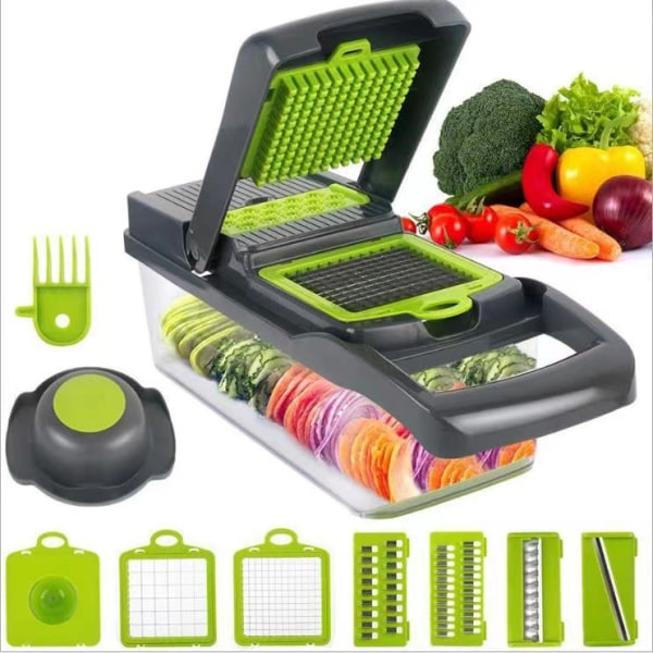 Multifunktionel skæremaskine - Køkken grøntsagsskæreværktøj