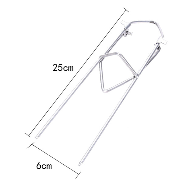 1 stk Enkel fiskestang holder Stang holder Liten