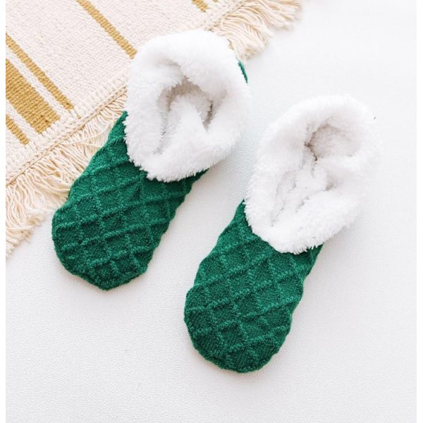 Tofflor - Damtofflor, Fluffiga Sockar