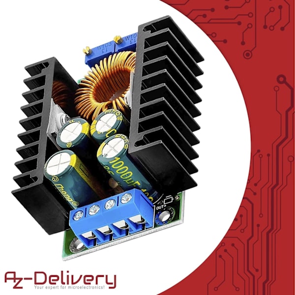 Progressiv DC-DC-omvandlare 5-40V BIS 1.2-35V Kompatibel med Ar