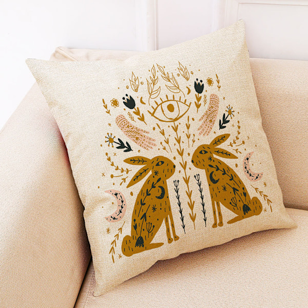4 stk. Juledekorative putetrekk, 45x45 cm fløyel putetrekk med glidelås putetrekk for sovesofa bil hjem, Hv