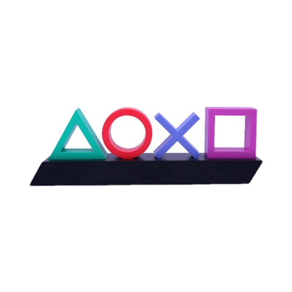 1 stk ny kreativ ikonlampe ps5/PS4 stemningslys XO-spill