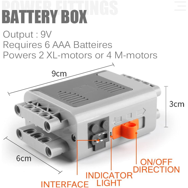 Teknologi Power Function Motor Byggestein Programmering Utdanning