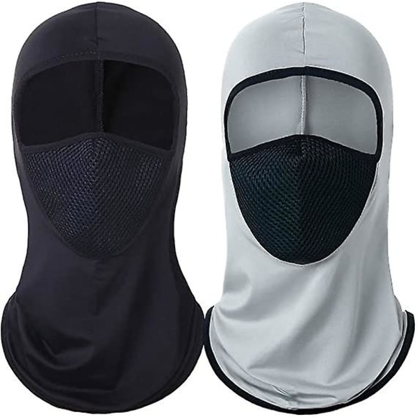 Moottoripyörä Balaclava, Talvi Moottoripyörä Balaclava, 2 Osainen Balaclava Suksi, Balaclava Balaclava Hattu, Tuulenpitävä, Kylmänkestävä, Varjo, Kiertue Camping Hiki