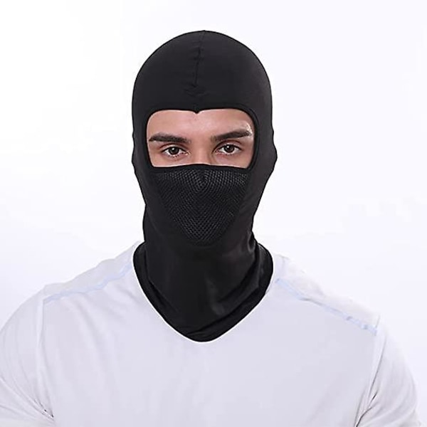 Moottoripyörä Balaclava, Talvi Moottoripyörä Balaclava, 2 Osainen Balaclava Suksi, Balaclava Balaclava Hattu, Tuulenpitävä, Kylmänkestävä, Varjo, Kiertue Camping Hiki