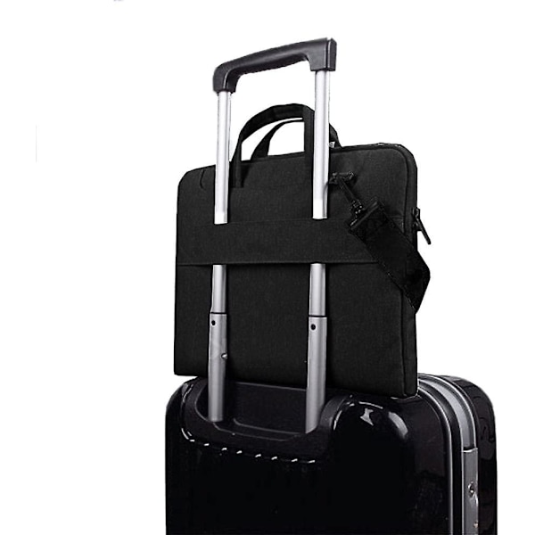 15 15.6 16 tommer Laptop taske/Vandtæt Aktentaske Business Case/PC Cover til 15\" 16\" MacBook Pro, XPS 15 & Plus 14-16 tommer Notebooks Laptops - Sort