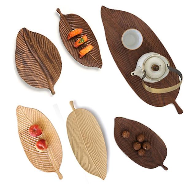 Assiette à dessert de style japonais en bois