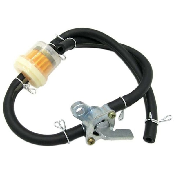 50CC-150CC ATV Firesykkel Bensinfilter og Svart Drivstoffslange