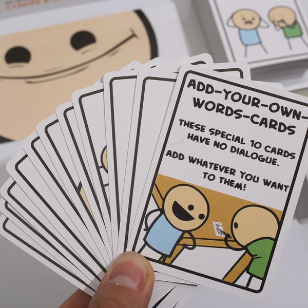1 kpl Englanninkielinen Joking Hazard -lautapeli kortteja