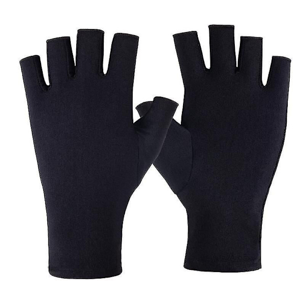 Dame UV Solbeskyttende Lange Hansker Full Finger Touchscreen Ikke